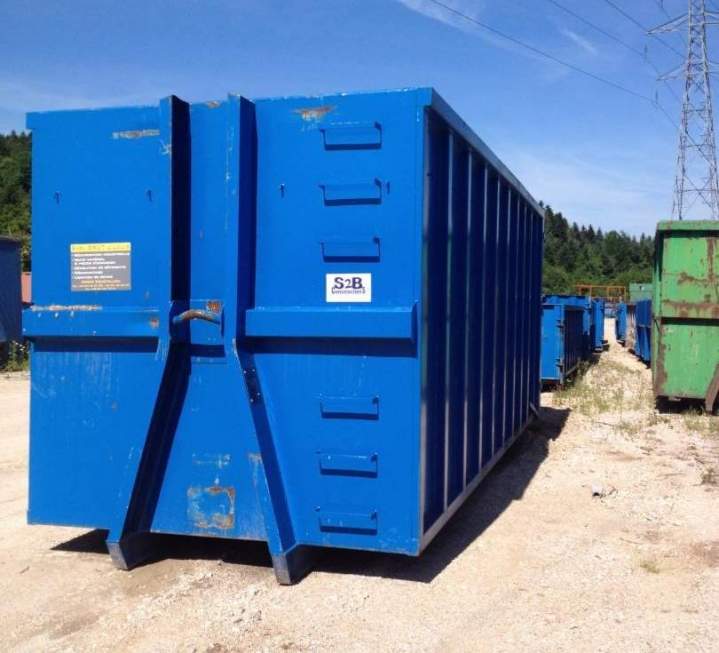 Des bennes de différents volumes disponibles à louer