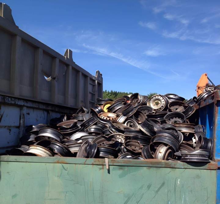 Chargement des déchets Champagnole